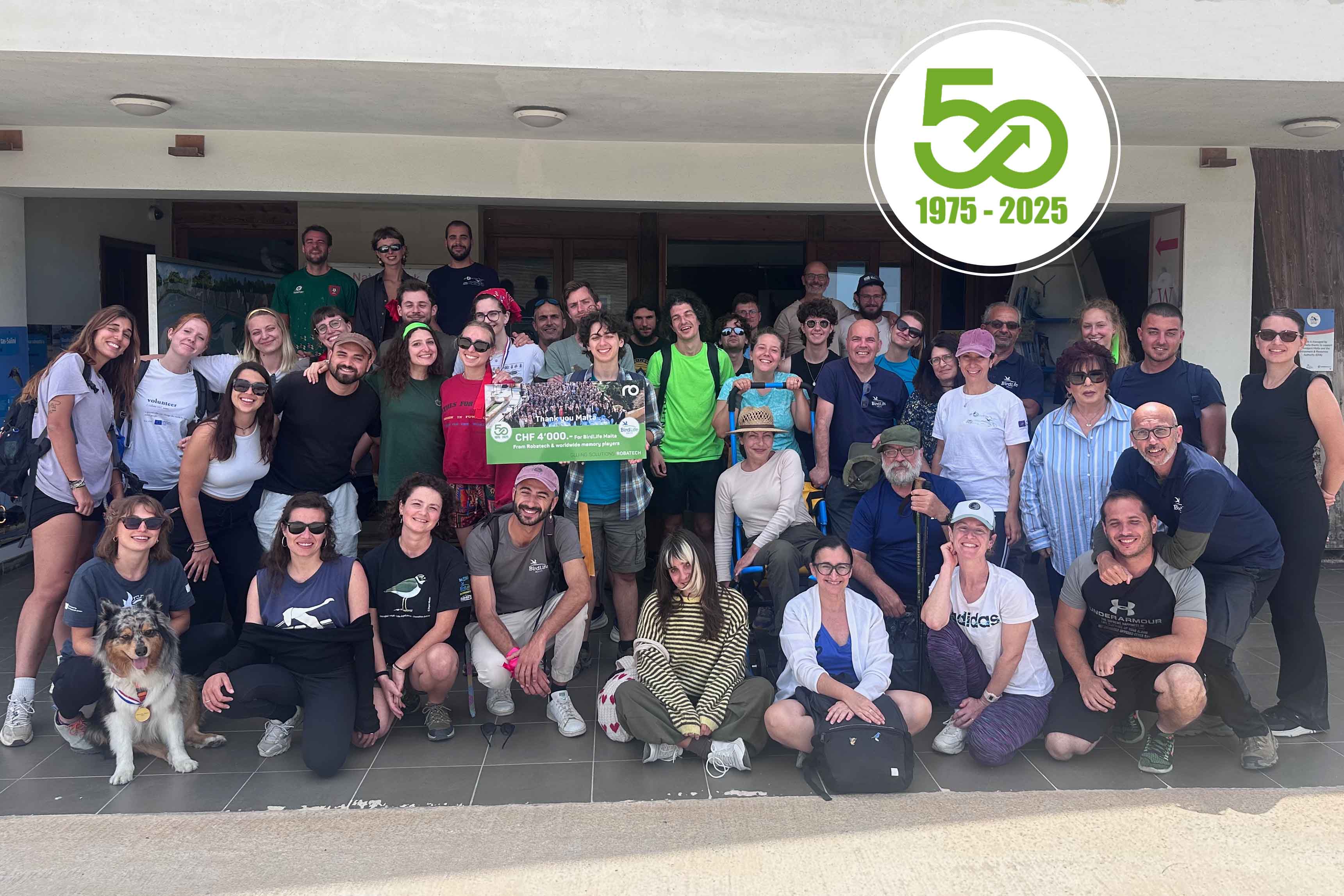 50 years of Robatech: A donation to end the celebrations