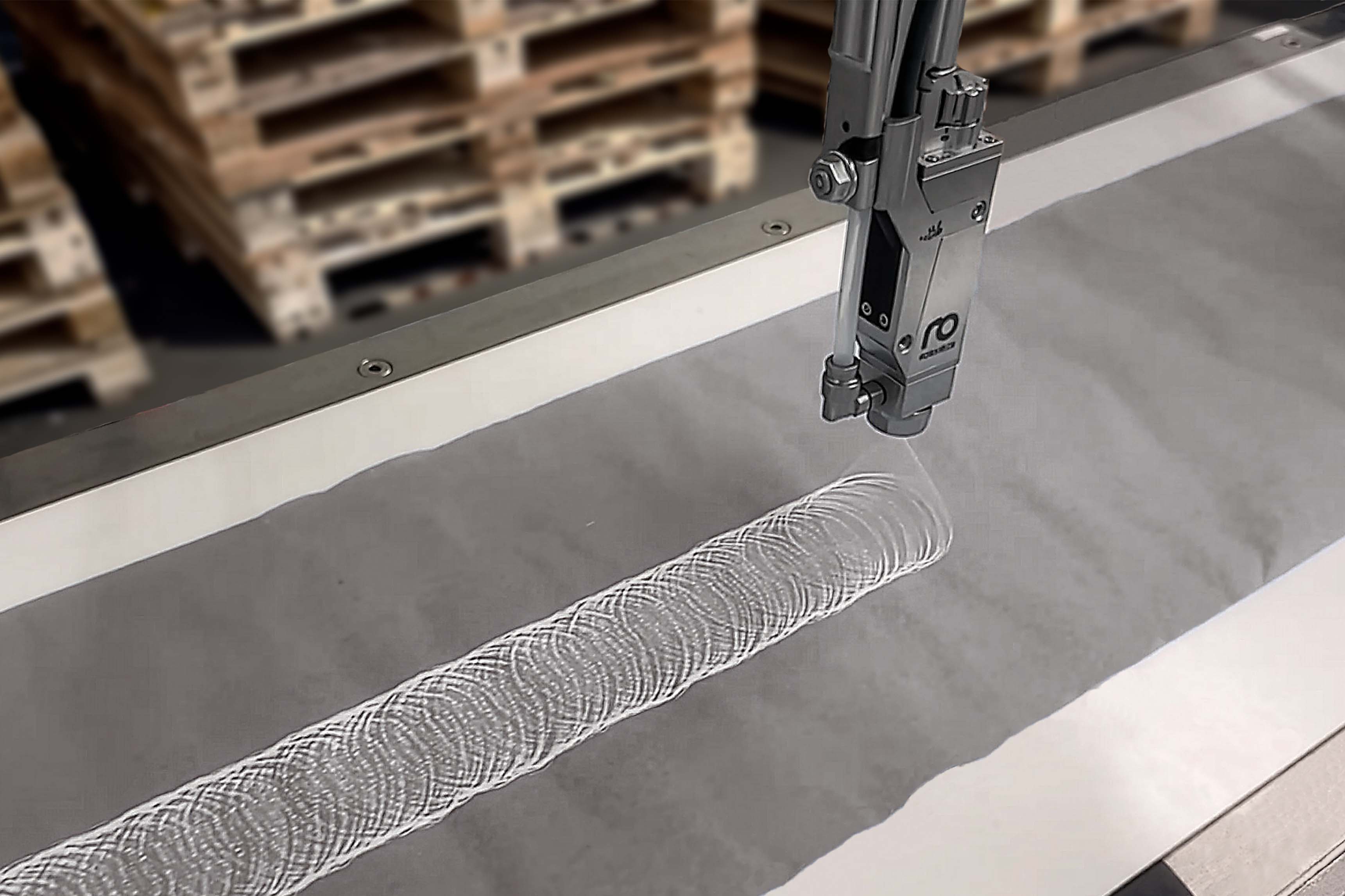 Polaris: New spray head for precise cold glue application